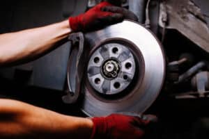 brake rotors, brake light, and new brake pads for your braking system